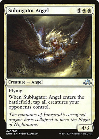 Subjugator Angel [Eldritch Moon] | Exor Games Summserside