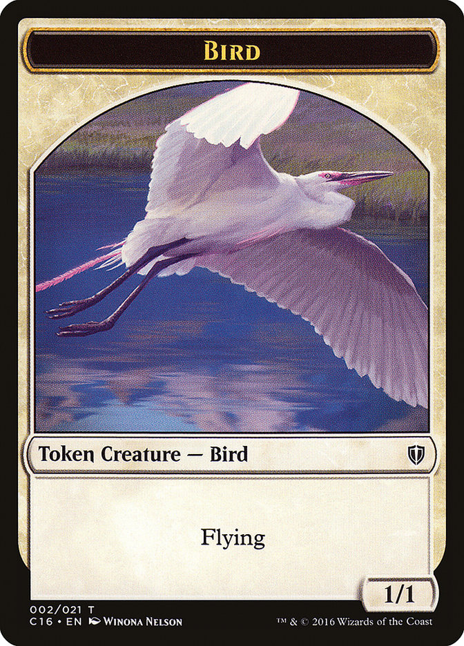 Bird (002/021) [Commander 2016 Tokens] | Exor Games Summserside