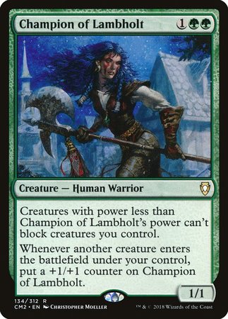 Champion of Lambholt [Commander Anthology Volume II] | Exor Games Summserside