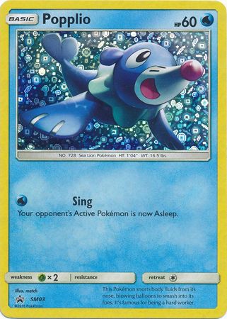 Popplio (SM03) (General Mills Promo) [Sun & Moon: Black Star Promos] | Exor Games Summserside