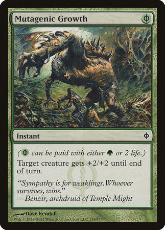 Mutagenic Growth [New Phyrexia] | Exor Games Summserside