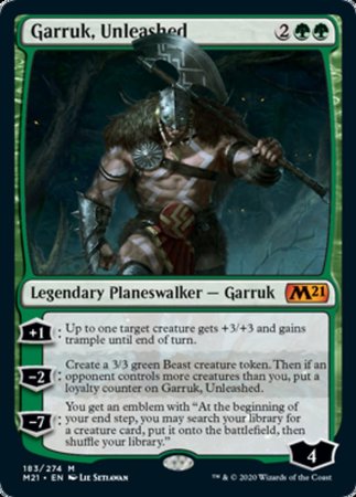 Garruk, Unleashed [Core Set 2021] | Exor Games Summserside