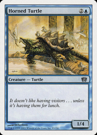 Horned Turtle [Eighth Edition] | Exor Games Summserside