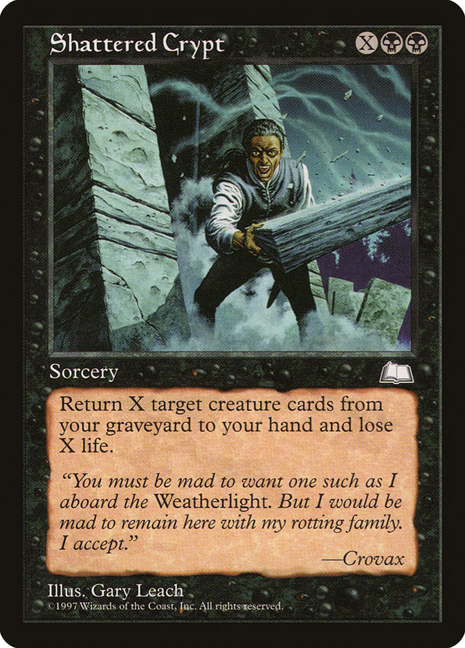 Shattered Crypt [Weatherlight] | Exor Games Summserside