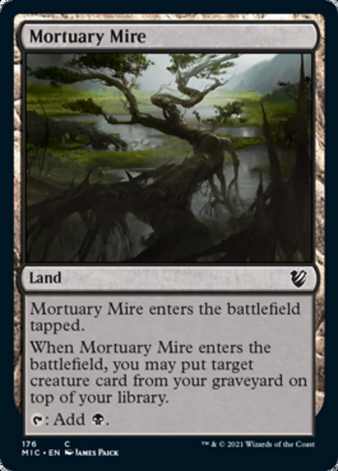 Mortuary Mire [Innistrad: Midnight Hunt Commander] | Exor Games Summserside