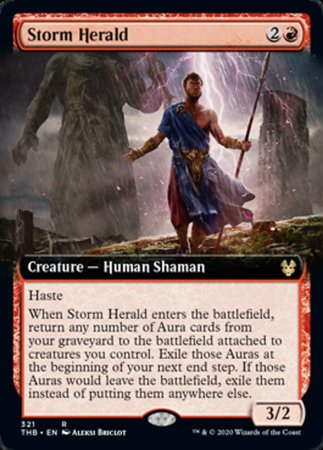 Storm Herald (Extended Art) [Theros Beyond Death] | Exor Games Summserside