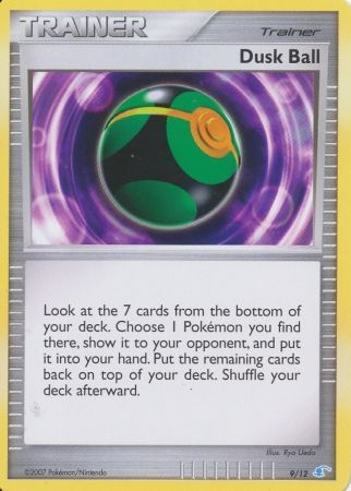 Dusk Ball (9/12) [Diamond & Pearl: Trainer Kit - Manaphy] | Exor Games Summserside