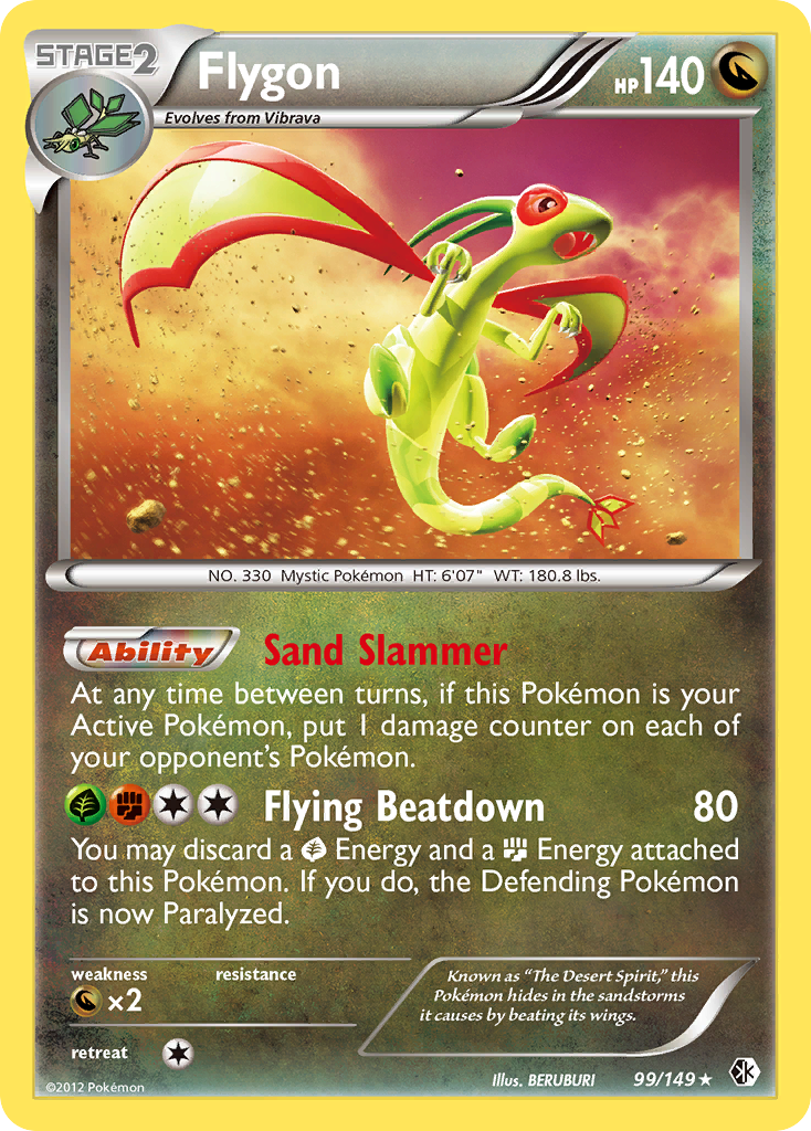 Flygon (99/149) [Black & White: Boundaries Crossed] | Exor Games Summserside