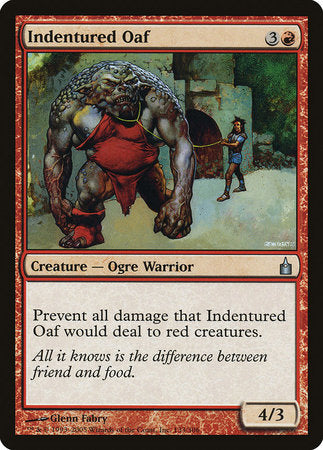 Indentured Oaf [Ravnica: City of Guilds] | Exor Games Summserside