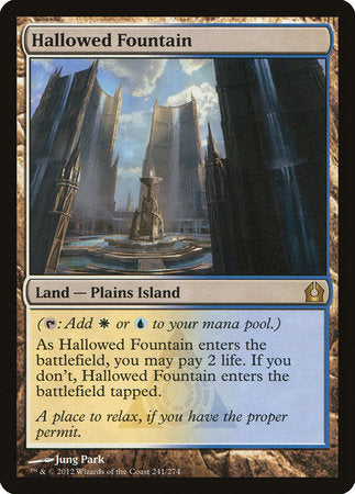 Hallowed Fountain [Return to Ravnica] | Exor Games Summserside