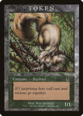 Squirrel Token (Odyssey) [Magic Player Rewards 2002] | Exor Games Summserside