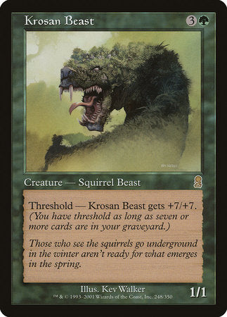 Krosan Beast [Odyssey] | Exor Games Summserside