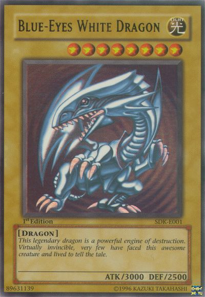 Blue-Eyes White Dragon [SDK-E001] Ultra Rare | Exor Games Summserside