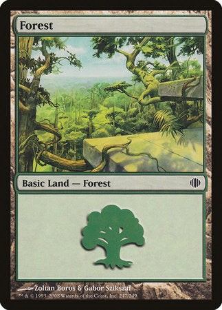 Forest (247) [Shards of Alara] | Exor Games Summserside