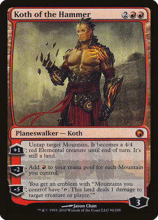 Koth of the Hammer [Scars of Mirrodin] | Exor Games Summserside