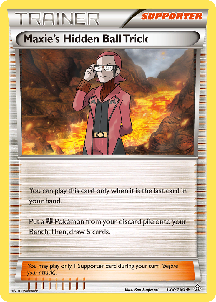 Maxie's Hidden Ball Trick (133/160) [XY: Primal Clash] | Exor Games Summserside