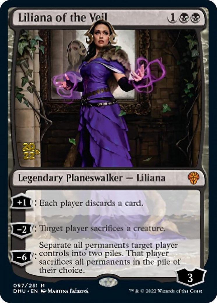 Liliana of the Veil [Dominaria United Prerelease Promos] | Exor Games Summserside