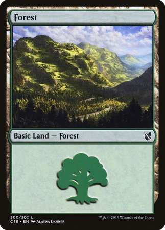 Forest (300) [Commander 2019] | Exor Games Summserside