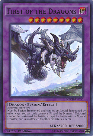 First of the Dragons [NECH-EN050] Super Rare | Exor Games Summserside