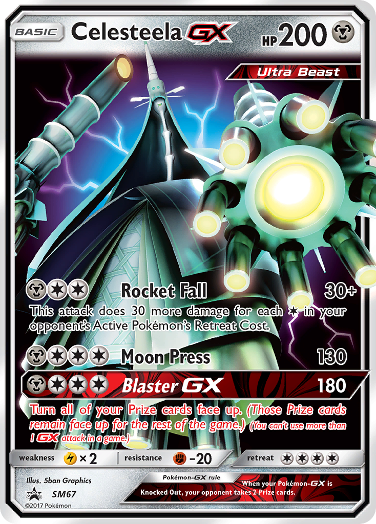 Celesteela GX (SM67) [Sun & Moon: Black Star Promos] | Exor Games Summserside