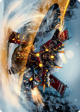 Asari Captain Art Card [Kamigawa: Neon Dynasty Art Series] | Exor Games Summserside