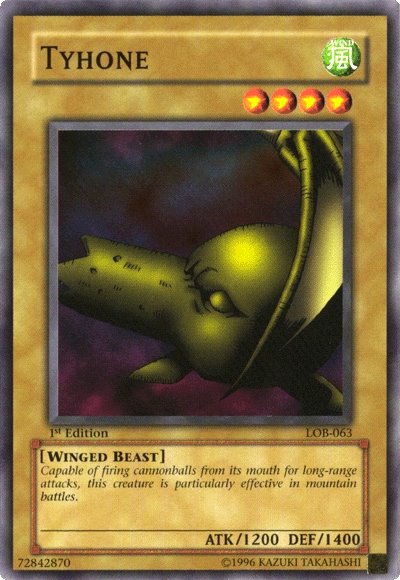 Tyhone [LOB-063] Common | Exor Games Summserside