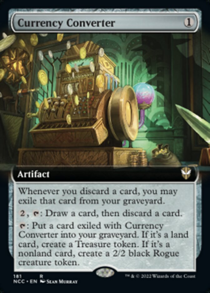 Currency Converter (Extended Art) [Streets of New Capenna Commander] | Exor Games Summserside