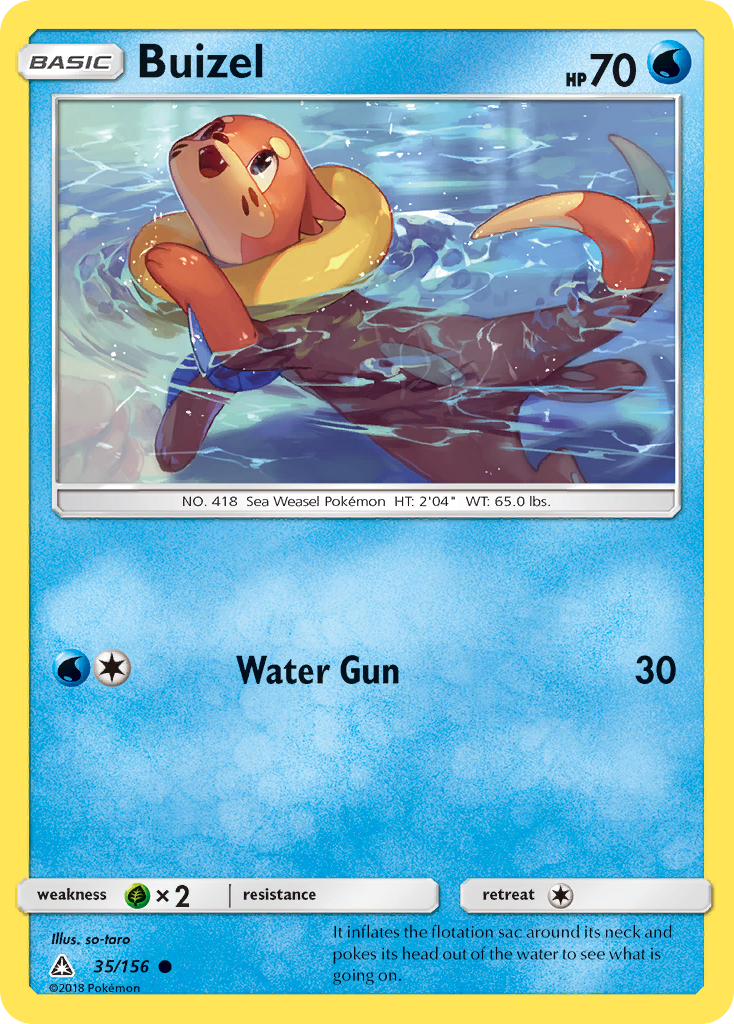 Buizel (35/156) [Sun & Moon: Ultra Prism] | Exor Games Summserside