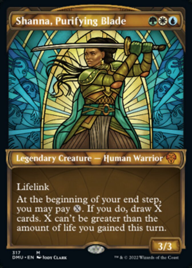 Shanna, Purifying Blade (Showcase) [Dominaria United] | Exor Games Summserside