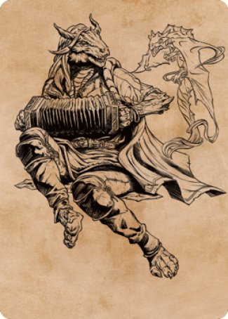 Korlessa, Scale Singer Art Card [Commander Legends: Battle for Baldur's Gate Art Series] | Exor Games Summserside