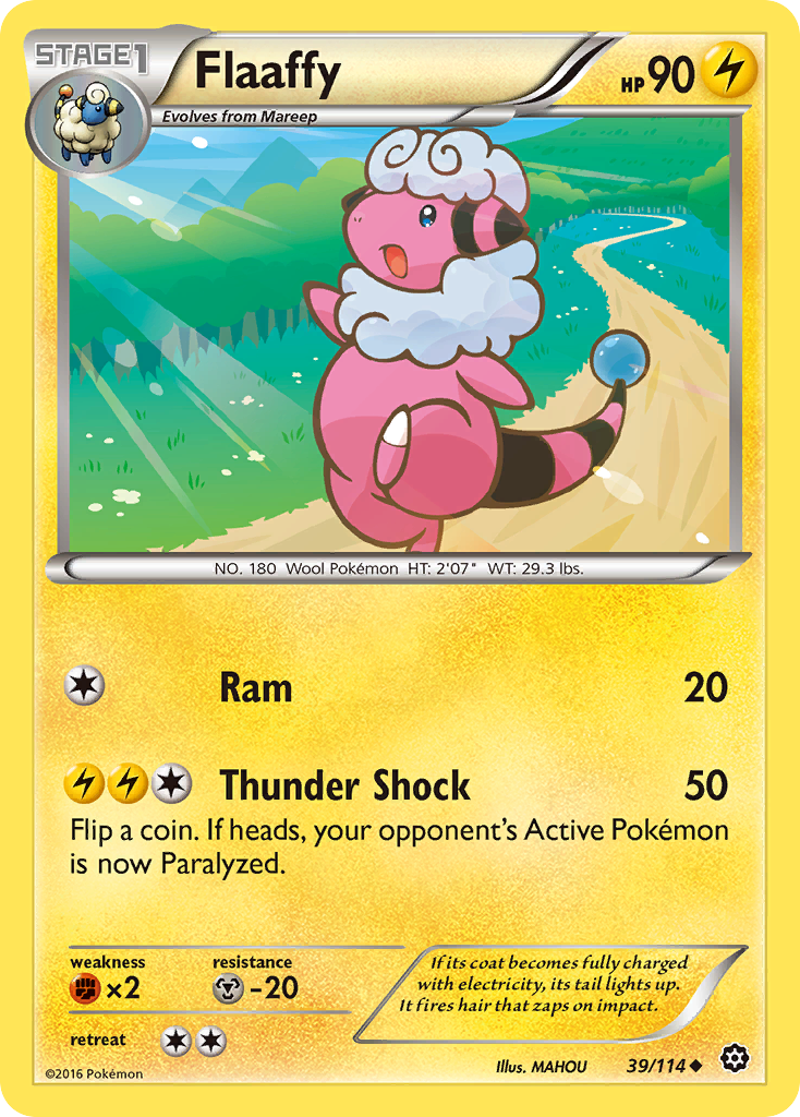 Flaaffy (39/114) [XY: Steam Siege] | Exor Games Summserside