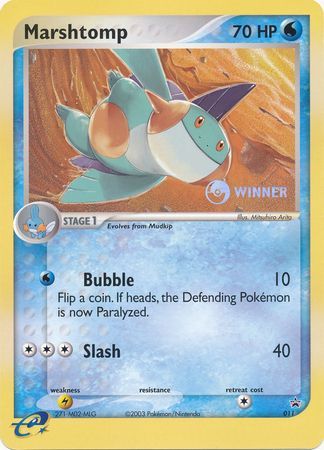 Marshtomp (011) (Jumbo Card) [Nintendo: Black Star Promos] | Exor Games Summserside