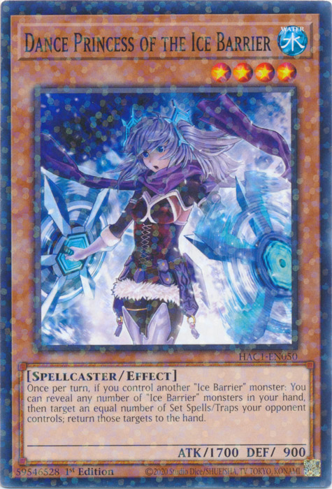 Dance Princess of the Ice Barrier (Duel Terminal) [HAC1-EN050] Common | Exor Games Summserside
