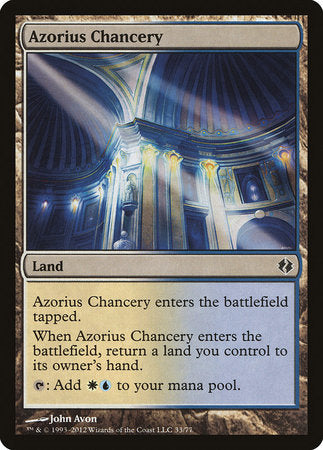 Azorius Chancery [Duel Decks: Venser vs. Koth] | Exor Games Summserside