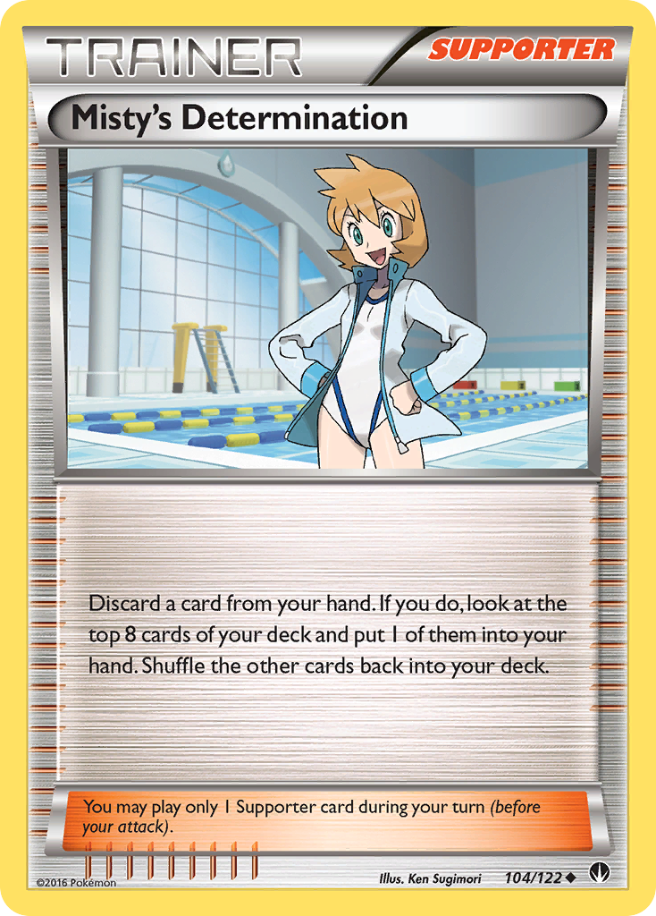 Misty's Determination (104/122) [XY: BREAKpoint] | Exor Games Summserside