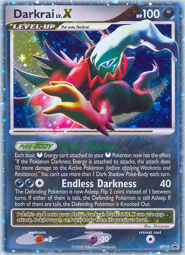 Darkrai LV.X (DP19) [Diamond & Pearl: Black Star Promos] | Exor Games Summserside