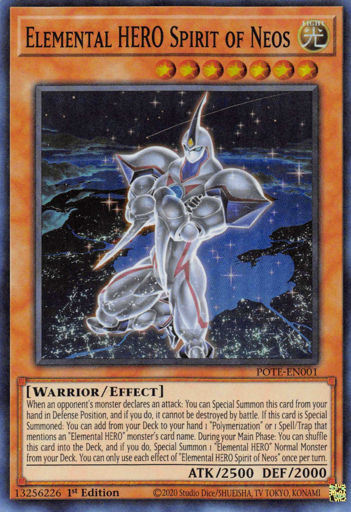 Elemental HERO Spirit of Neos [POTE-EN001] Super Rare | Exor Games Summserside