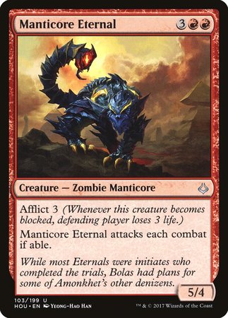 Manticore Eternal [Hour of Devastation] | Exor Games Summserside