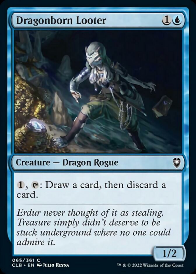 Dragonborn Looter [Commander Legends: Battle for Baldur's Gate] | Exor Games Summserside