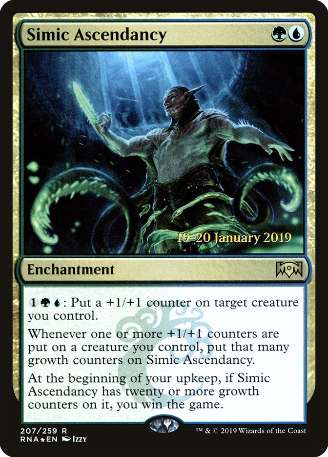 Simic Ascendancy [Ravnica Allegiance Prerelease Promos] | Exor Games Summserside