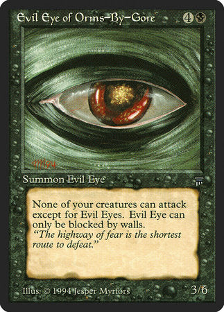 Evil Eye of Orms-By-Gore [Legends] | Exor Games Summserside