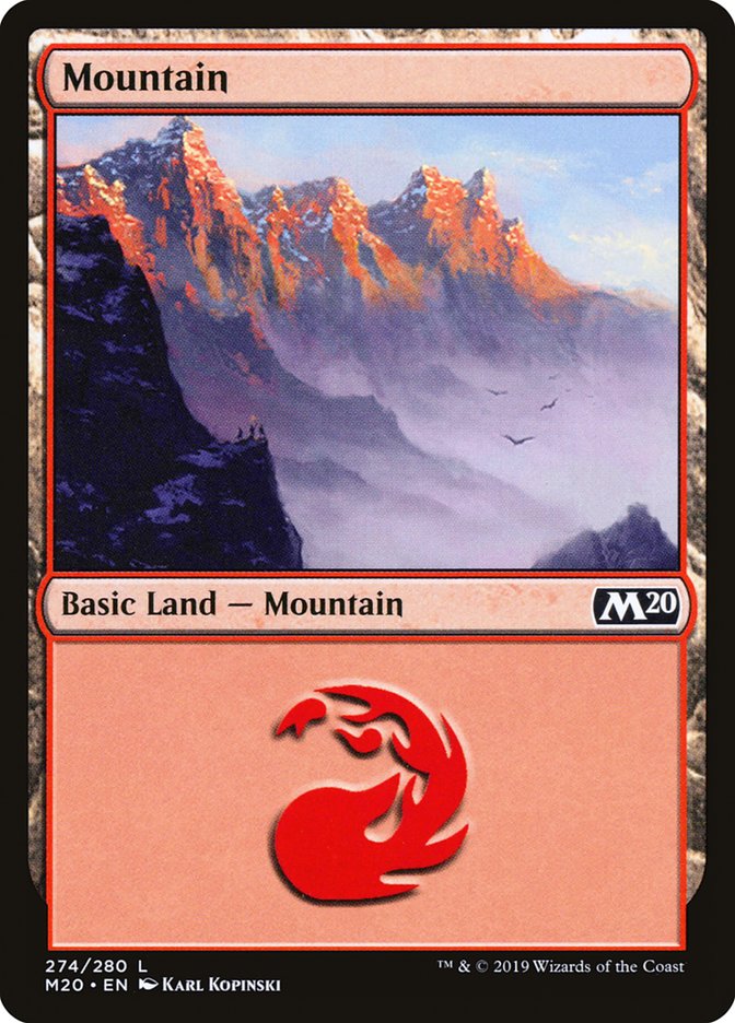 Mountain (#274) [Core Set 2020] | Exor Games Summserside