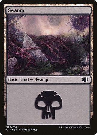 Swamp (329) [Commander 2014] | Exor Games Summserside