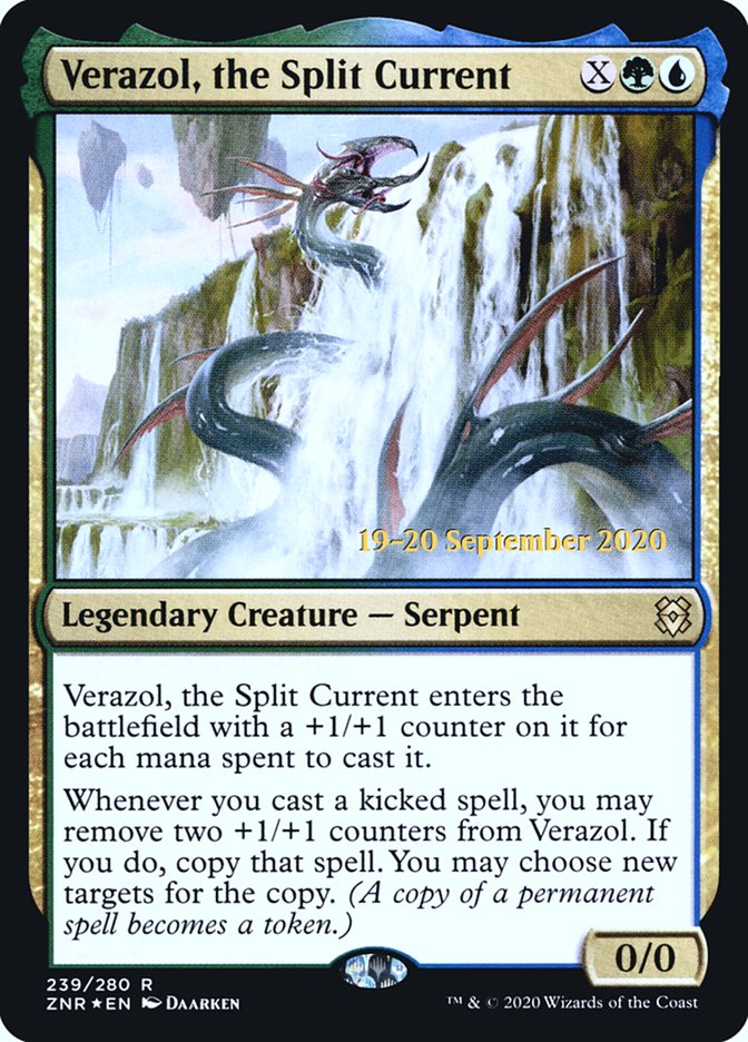 Verazol, the Split Current  [Zendikar Rising Prerelease Promos] | Exor Games Summserside