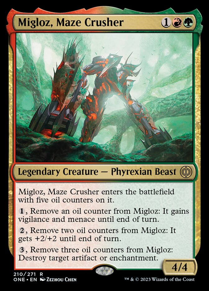 Migloz, Maze Crusher [Phyrexia: All Will Be One] | Exor Games Summserside