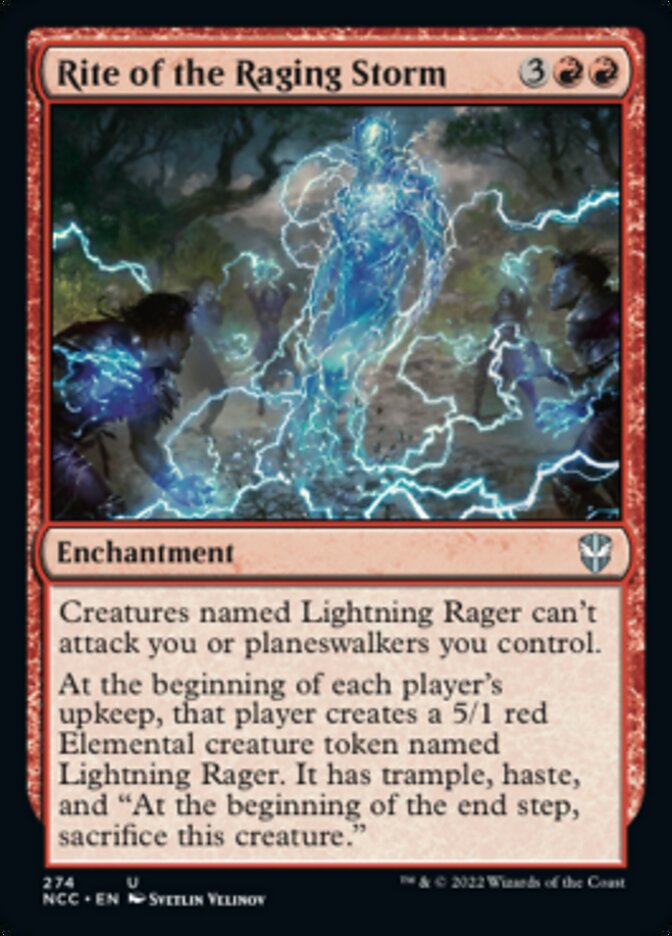 Rite of the Raging Storm [Streets of New Capenna Commander] | Exor Games Summserside