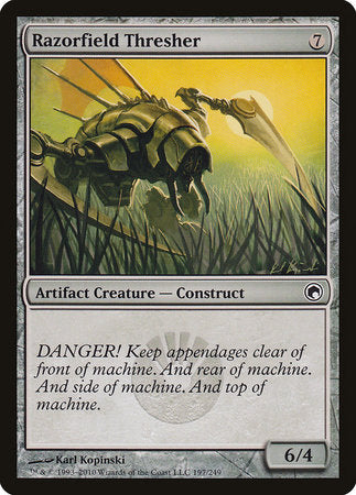 Razorfield Thresher [Scars of Mirrodin] | Exor Games Summserside