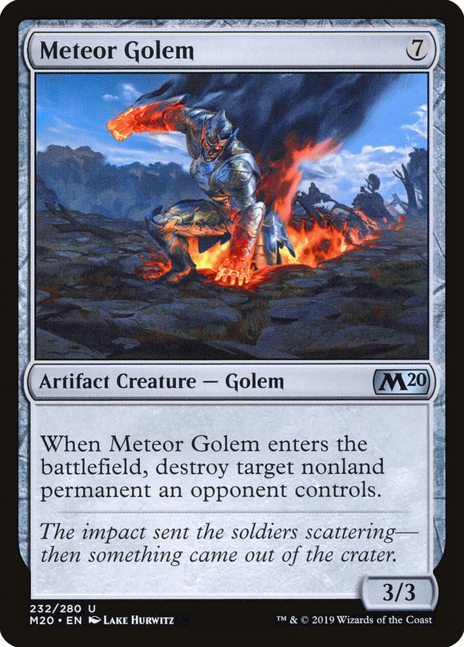 Meteor Golem [Core Set 2020] | Exor Games Summserside