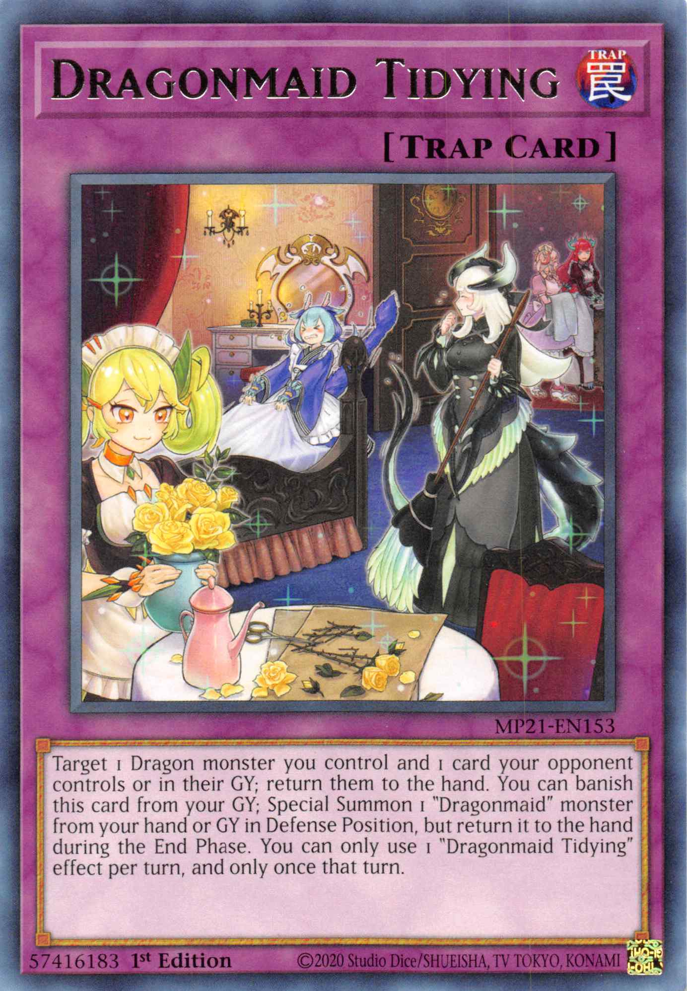 Dragonmaid Tidying [MP21-EN153] Rare | Exor Games Summserside