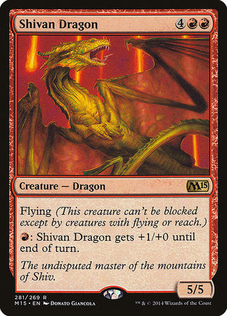 Shivan Dragon [Magic 2015] | Exor Games Summserside